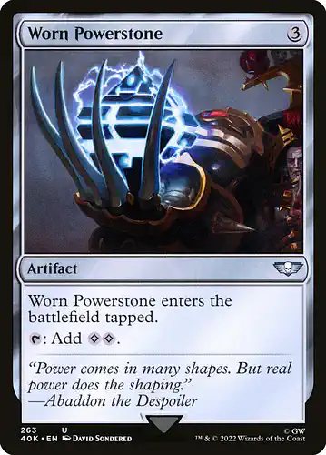 Worn Powerstone - 40k Spoiler