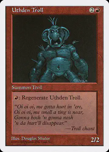 Uthden Troll - ath Spoiler