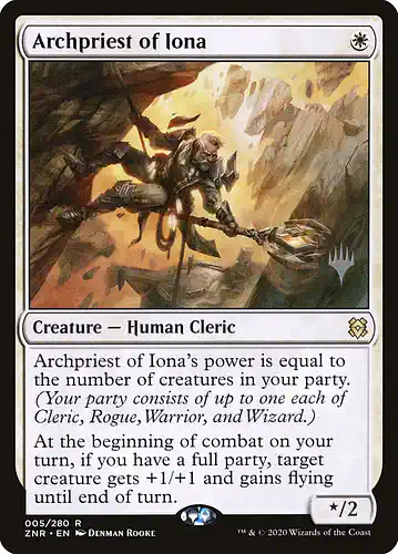 Archpriest of Iona - znr Spoiler