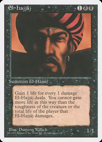 El-Hajjâj - 4ed Spoiler