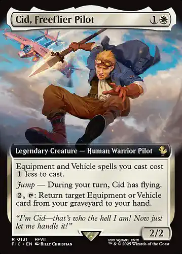 Cid, Freeflier Pilot - fic Spoiler