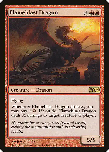 Flameblast Dragon - m12 Spoiler