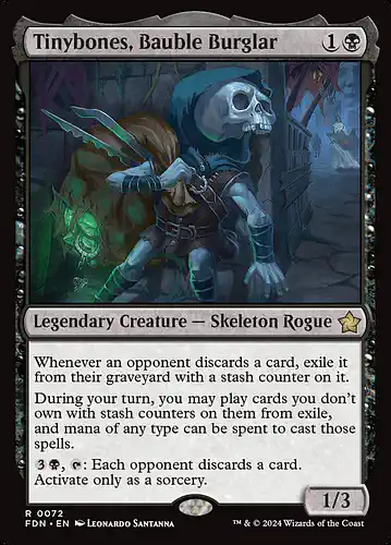 Tinybones, Bauble Burglar - fdn Spoiler