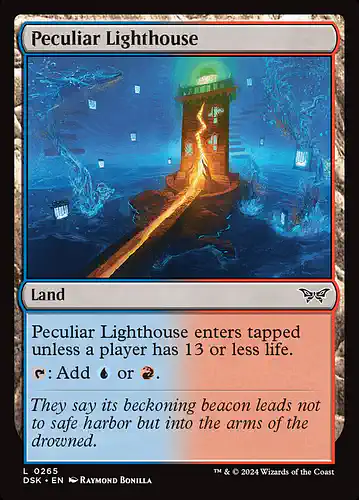 Peculiar Lighthouse - dsk Spoiler
