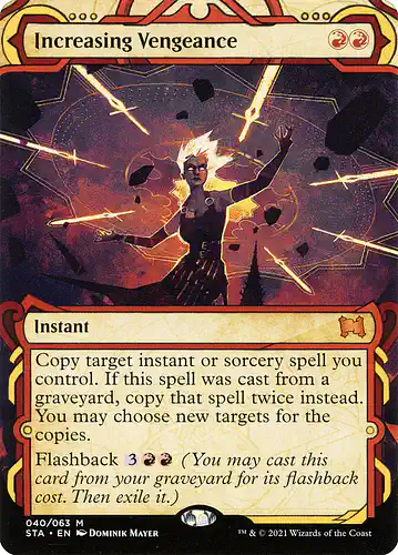 Increasing Vengeance - sta Spoiler