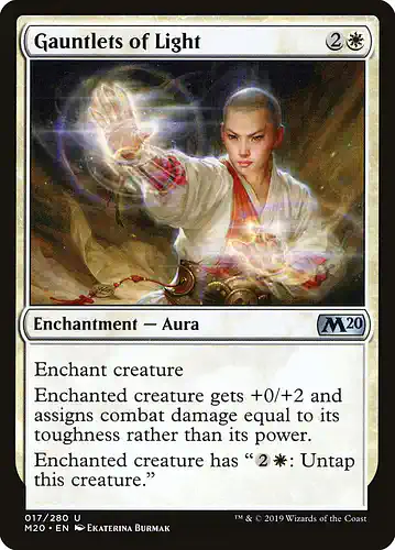 Gauntlets of Light - m20 Spoiler