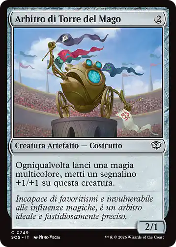 Mage Tower Referee - sos Spoiler