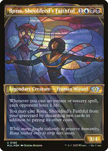 Rona, Sheoldred's Faithful - mul Spoiler