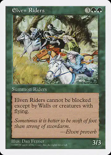 Elven Riders - 5ed Spoiler