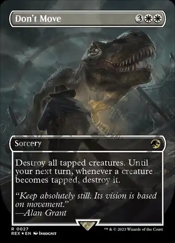 Don't Move - rex Spoiler