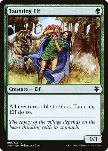 Taunting Elf - gn3 Spoiler
