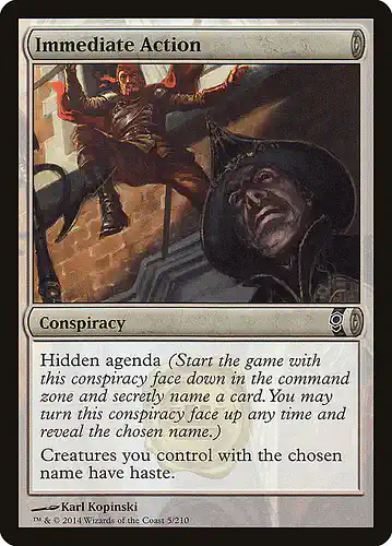 Immediate Action - cns Spoiler