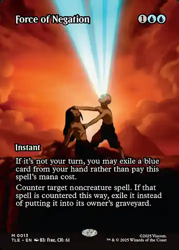 Force of Negation - tle Spoiler