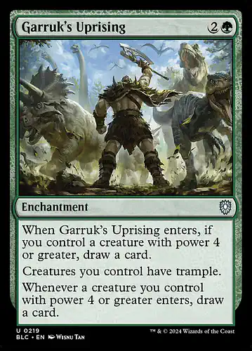 Garruk's Uprising - blc Spoiler