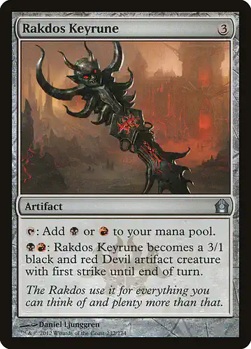 Rakdos Keyrune - rtr Spoiler