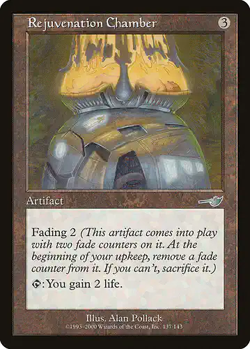 Rejuvenation Chamber - nem Spoiler