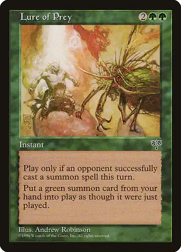 Lure of Prey - mir Spoiler