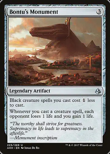 Bontu's Monument - akh Spoiler