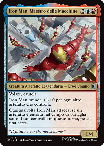 Iron Man, Master of Machines - msh Spoiler