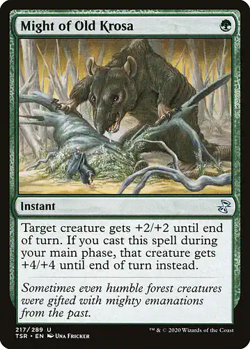 Might of Old Krosa - tsr Spoiler