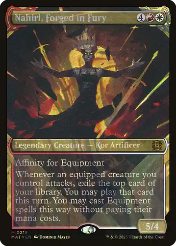 Nahiri, Forged in Fury - mat Spoiler
