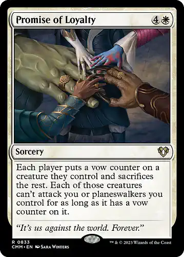 Promise of Loyalty - cmm Spoiler