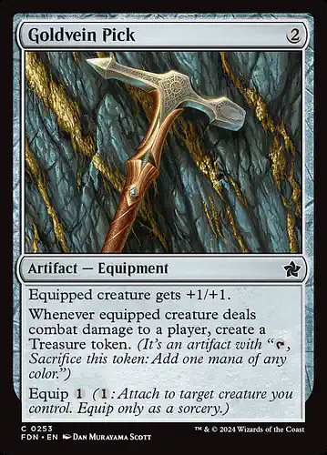 Goldvein Pick - fdn Spoiler