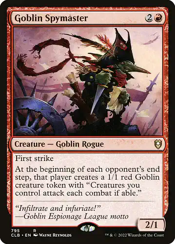 Goblin Spymaster - clb Spoiler