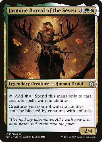 Jasmine Boreal of the Seven - dmc Spoiler