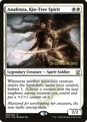 Anafenza, Kin-Tree Spirit - dtk Spoiler