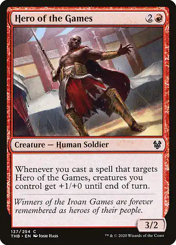Hero of the Games - thb Spoiler