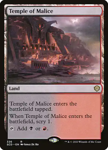 Temple of Malice - scd Spoiler