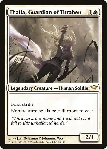 Thalia, Guardian of Thraben - dka Spoiler