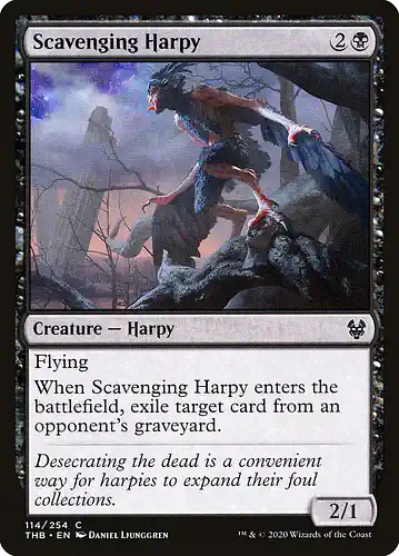 Scavenging Harpy - thb Spoiler