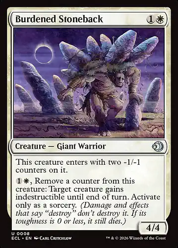 Burdened Stoneback - ecl Spoiler