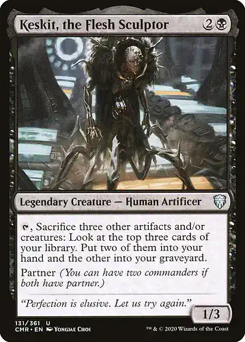 Keskit, the Flesh Sculptor - cmr Spoiler