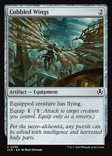 Cobbled Wings - inr Spoiler