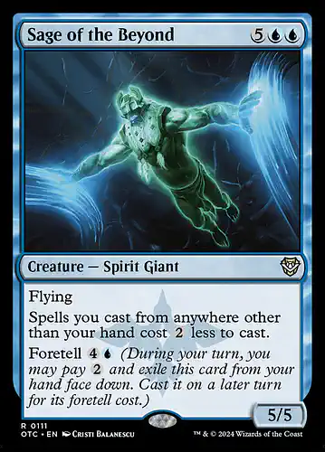 Sage of the Beyond - otc Spoiler