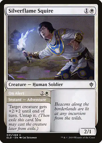 Silverflame Squire - eld Spoiler