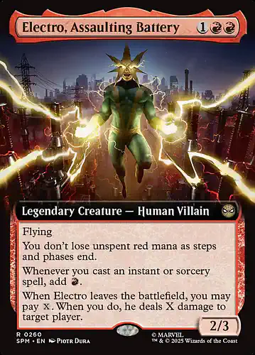 Electro, Assaulting Battery - spm Spoiler