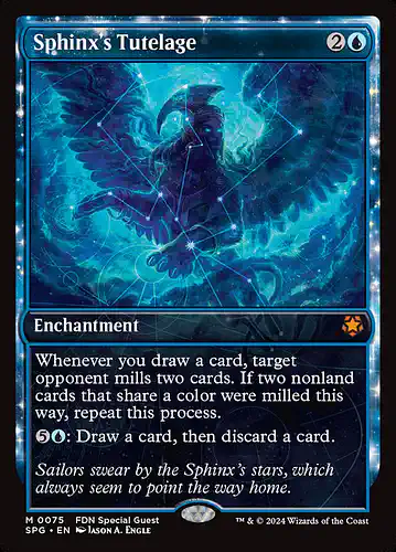 Sphinx's Tutelage - spg Spoiler