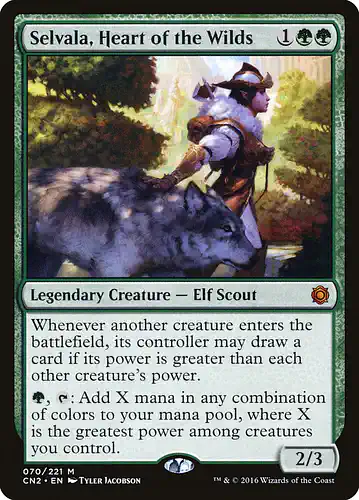 Selvala, Heart of the Wilds - cn2 Spoiler