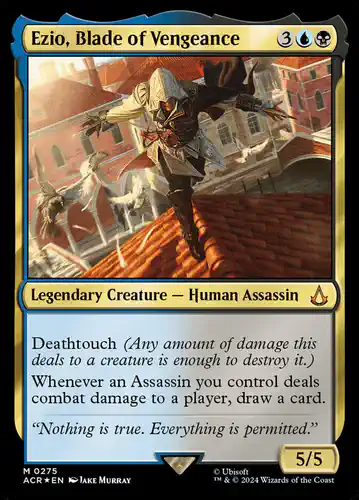Ezio, Blade of Vengeance - acr Spoiler
