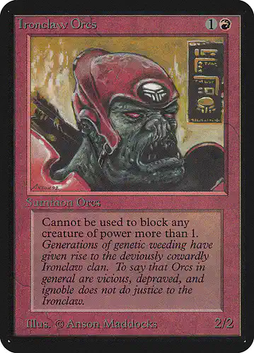 Ironclaw Orcs - lea Spoiler