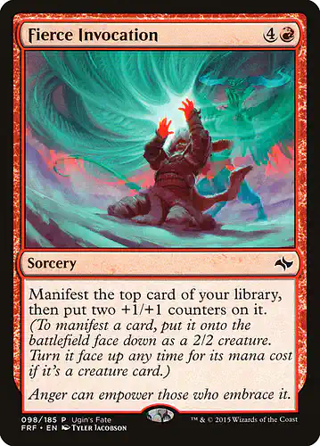 Fierce Invocation - frf Spoiler