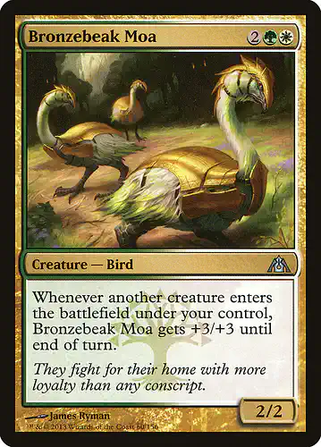 Bronzebeak Moa - dgm Spoiler