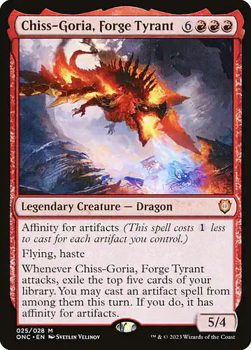Chiss-Goria, Forge Tyrant - onc Spoiler