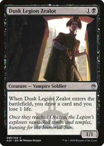 Dusk Legion Zealot - a25 Spoiler