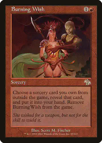 Burning Wish - jud Spoiler