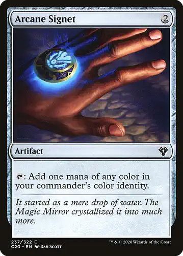 Arcane Signet - c20 Spoiler